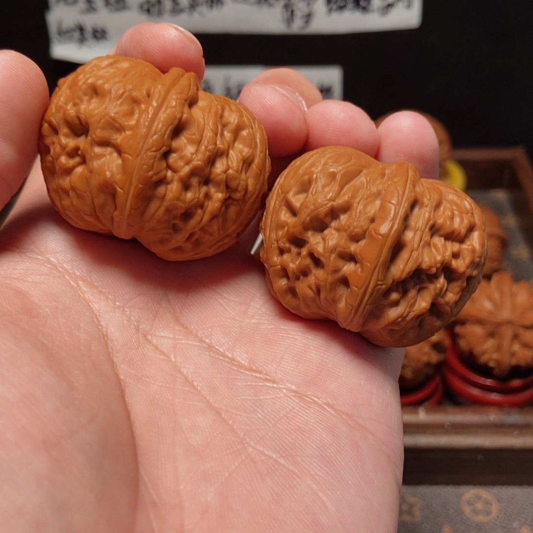 吊坠文玩核桃元宝45尺43