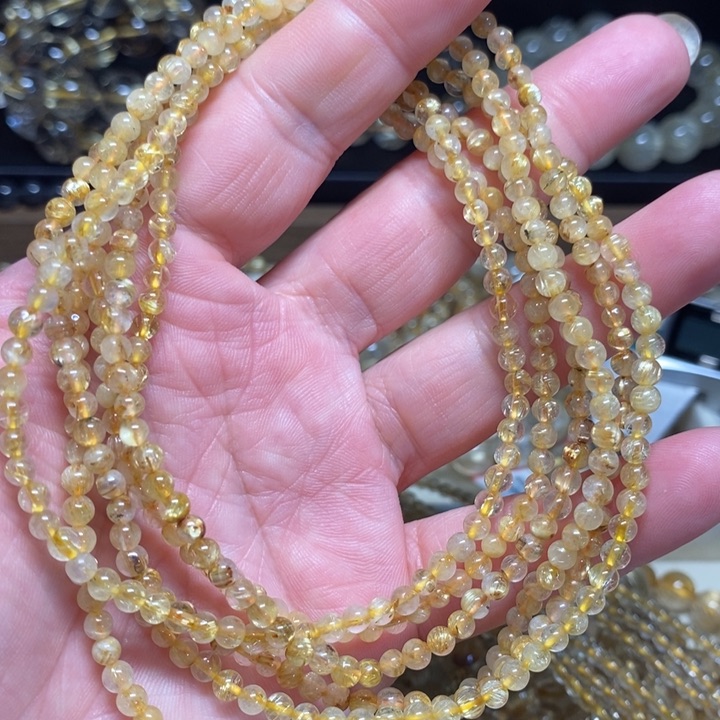 发晶手链未镶嵌天然发晶手链