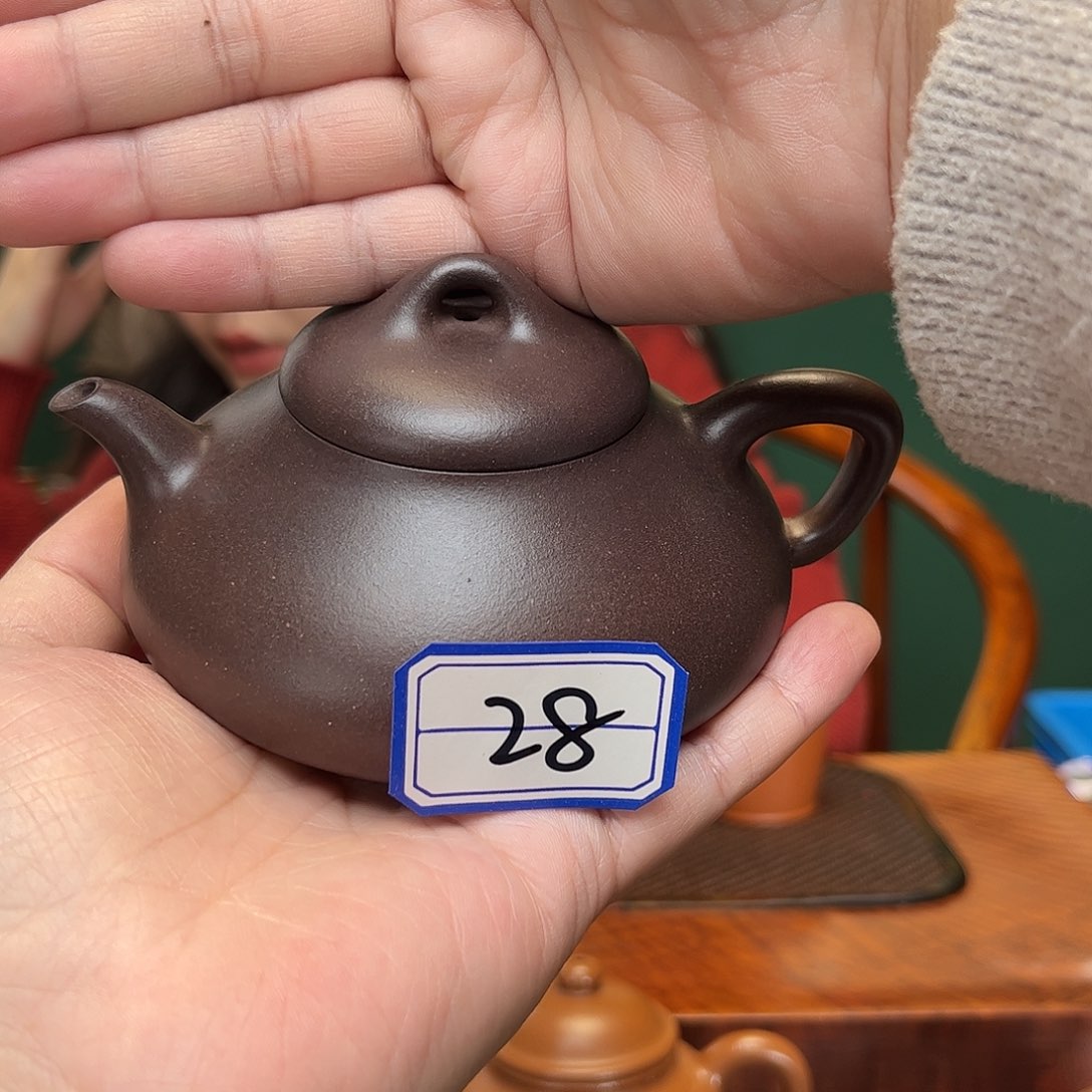 紫砂茶壶j***y打水潭天青