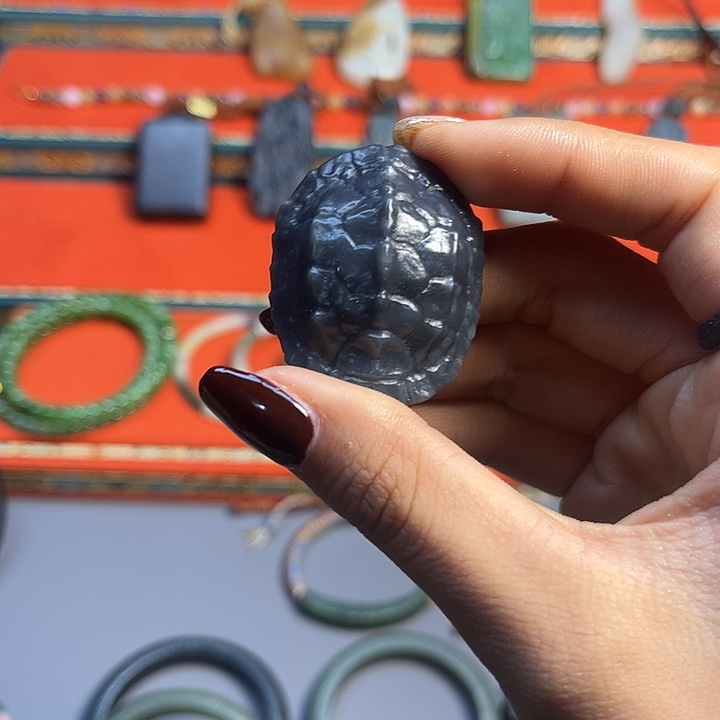 和田玉（糖玉）颈饰未镶嵌