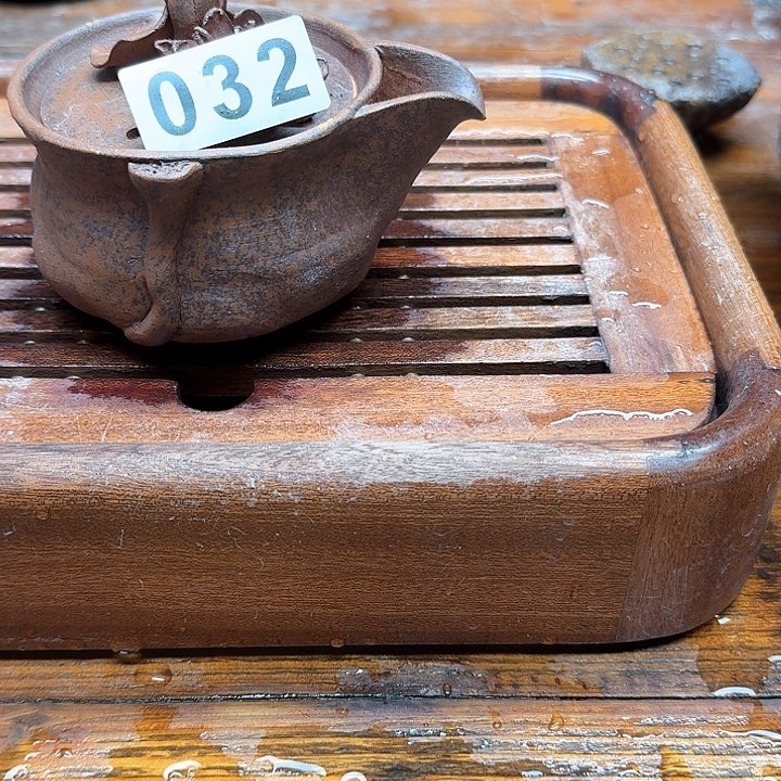 纯手工制作粗陶茶具