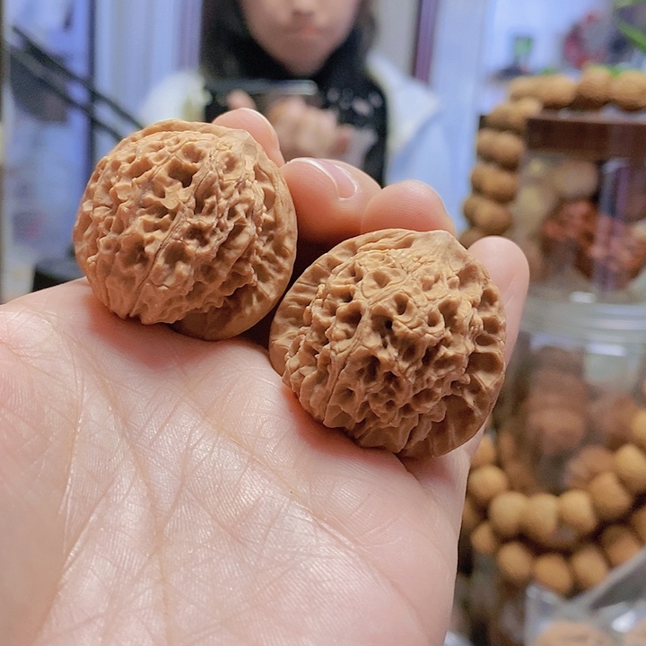 【闪购商品】文玩核桃把件g***⭐35蚂蚁沟