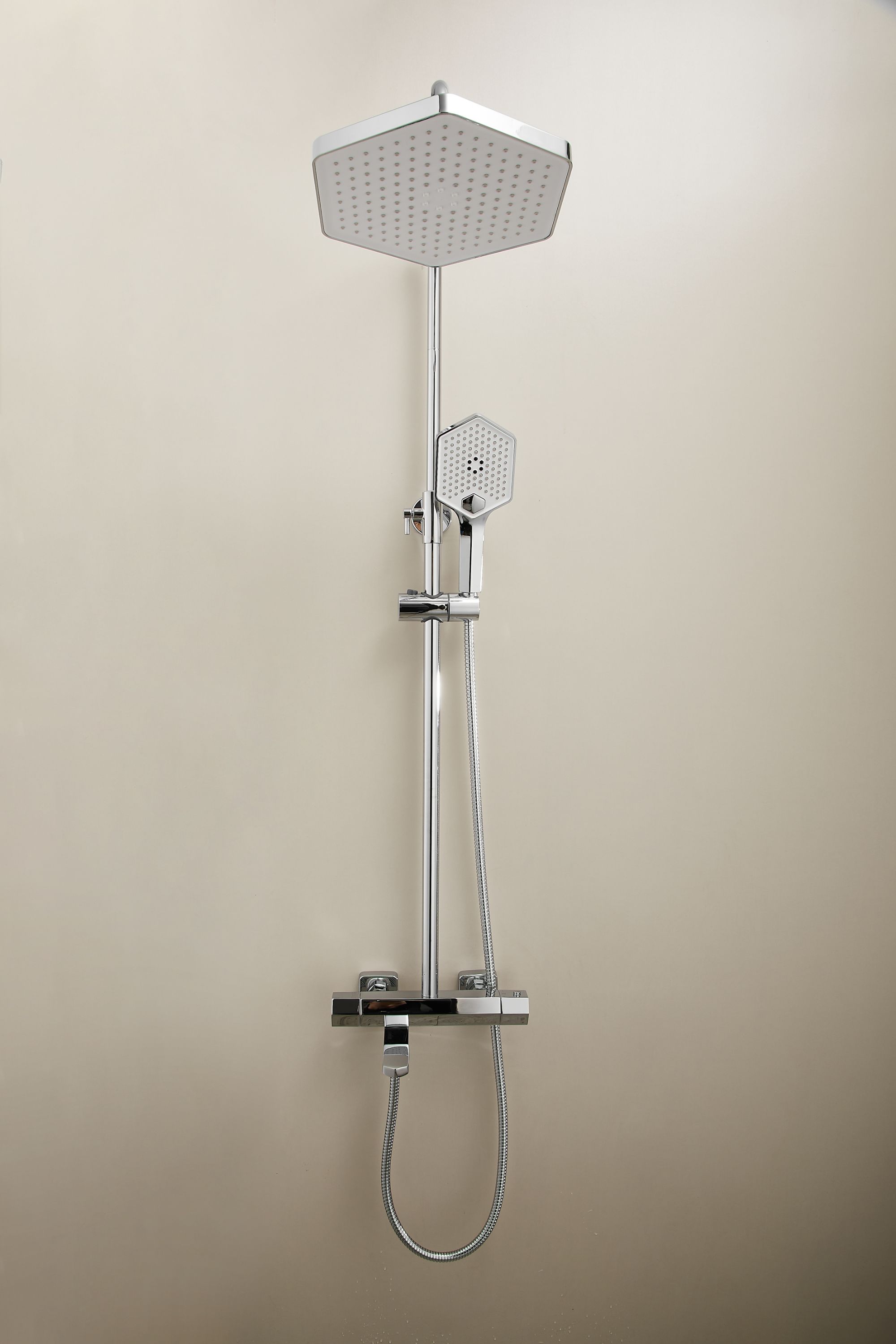 A【法国金奖】库里钻石恒温款极简奢华淋浴套装增压多功能CK6746C