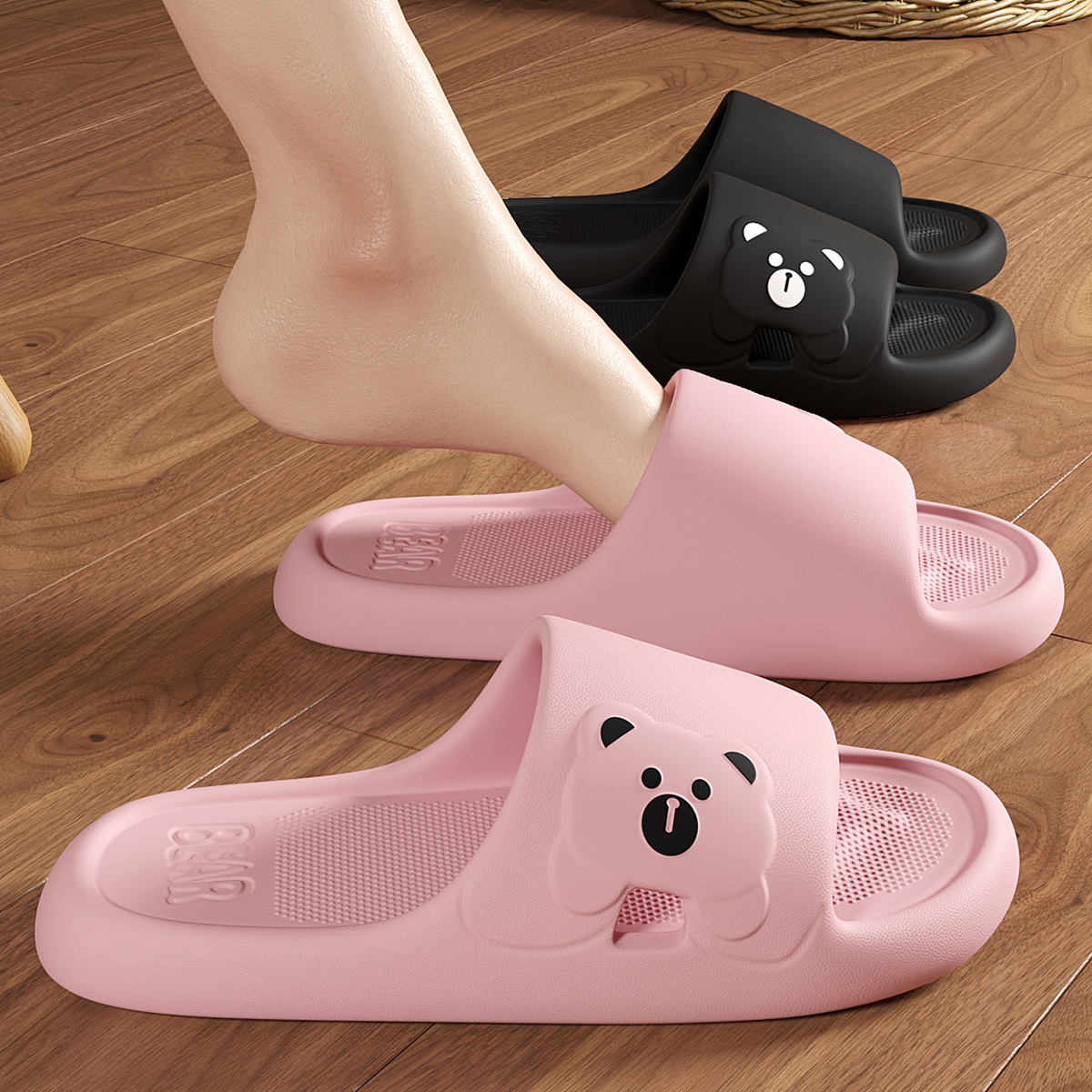 踩屎感拖鞋女2025新款室内家居eva防滑防臭浴室洗澡情侣凉拖男士