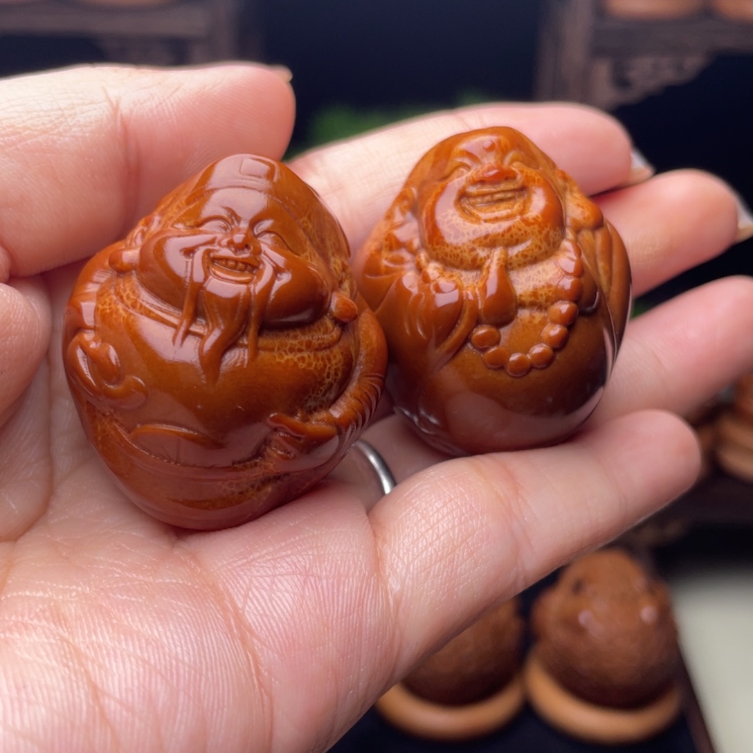 吊坠橄榄核财迷手球