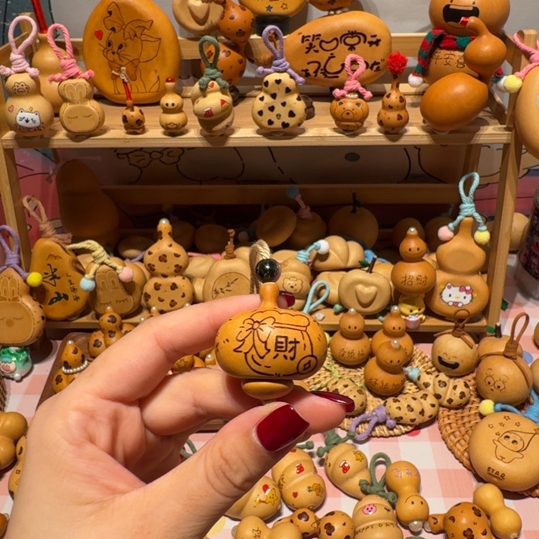 木钱袋葫芦 挂架11