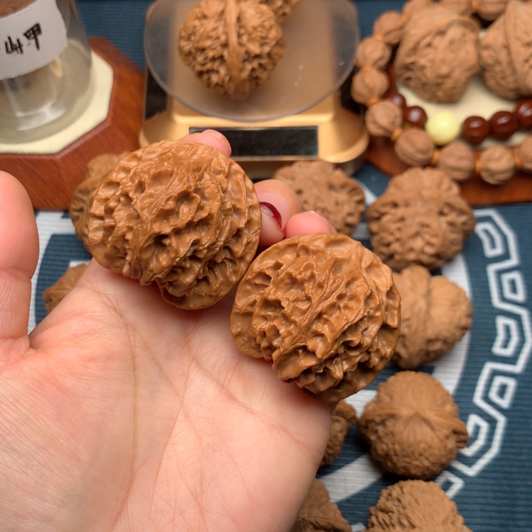 文玩核桃把件苹果园41