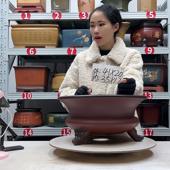 紫砂花盆紫砂花盆