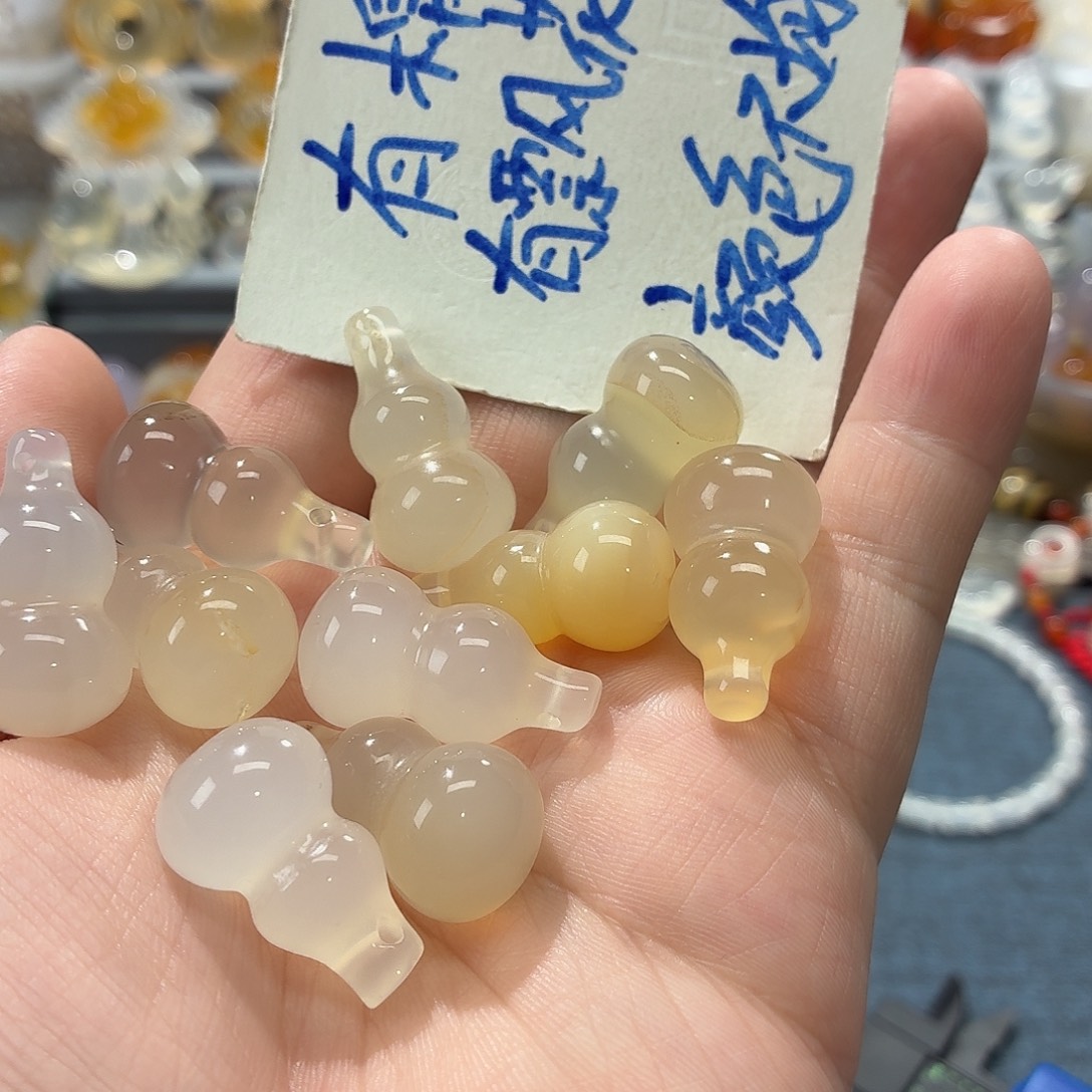 玛瑙/玉髓未镶嵌吊坠(不含链)
