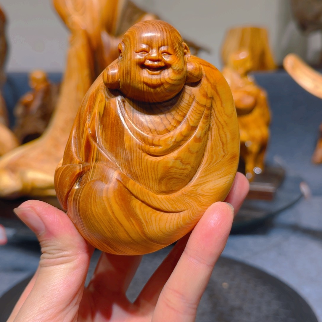 柏木（崖柏）崖柏手把件摆件