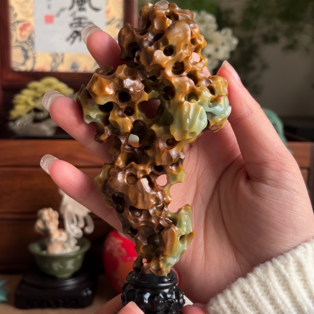 印石青田石太湖石1