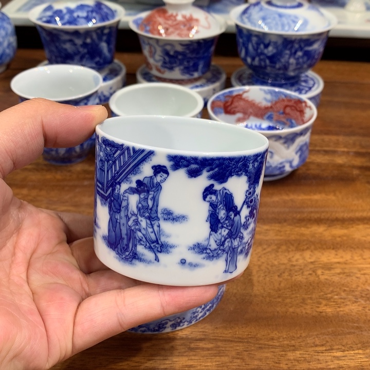 晓竹窑 乞巧图主人杯