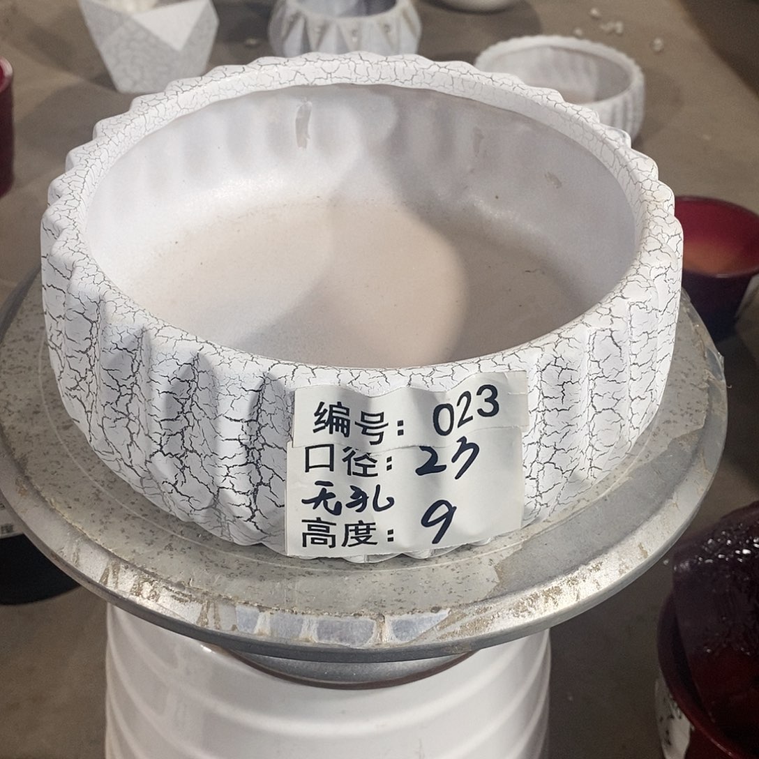 【闪购商品】陶瓷微瑕花盆-023-1个