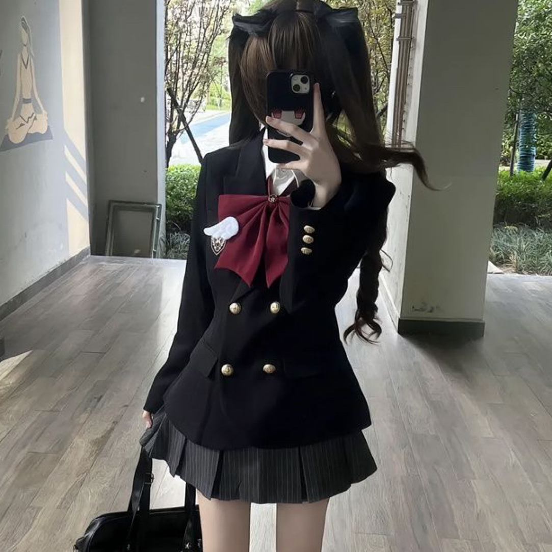 甜美学院风直播过款链接-8