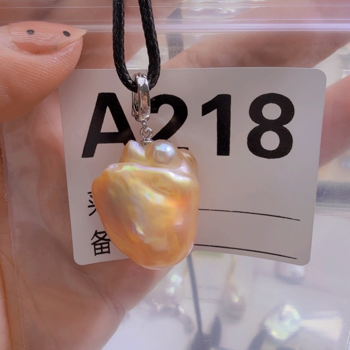 淡水珍珠银S925镶嵌颈饰