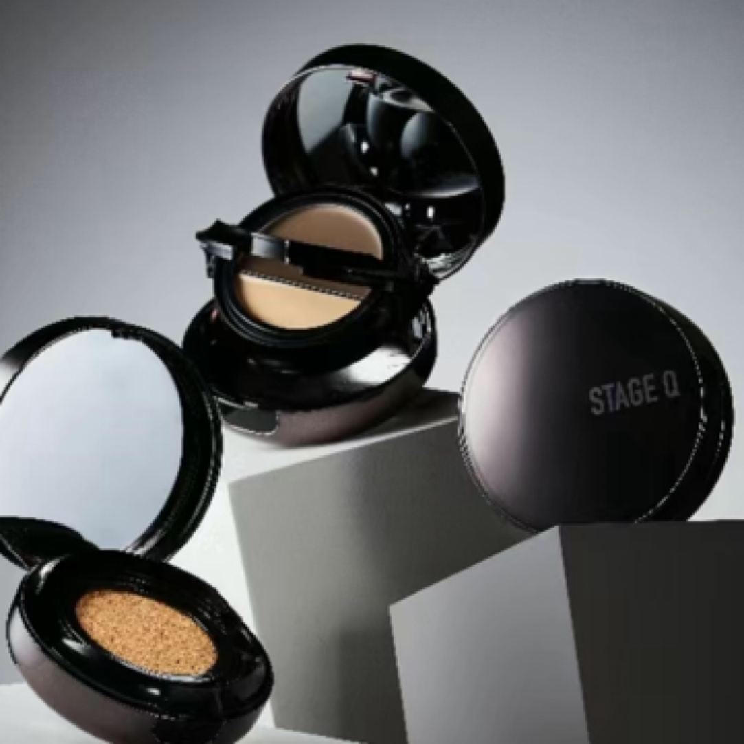 【小小米】STAGEQ 施婷姬蔻-聚光灯修颜气垫霜遮瑕高光三合一