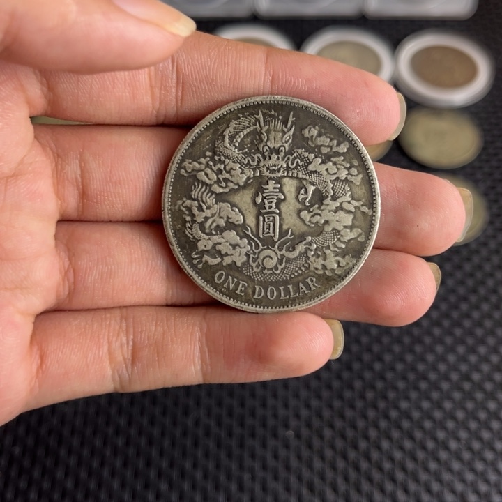 金属大头龙洋船洋工艺品
