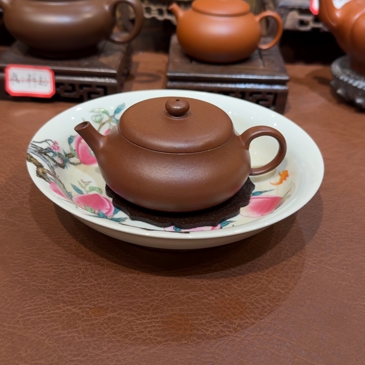 茶壶紫砂合潘红皮龙工价