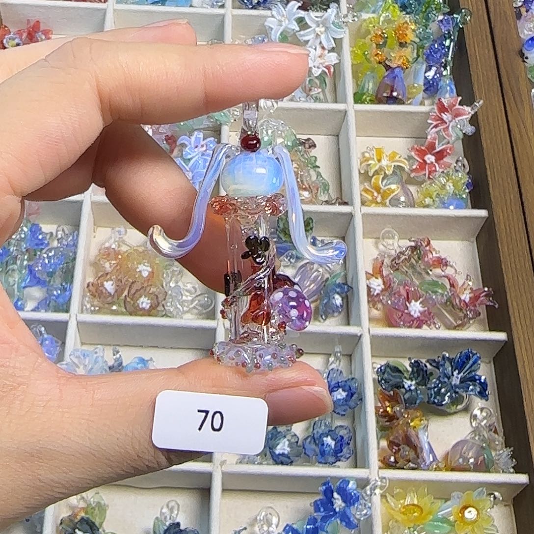 咸***鱼玻璃颈饰不支持七天无理由理智下单