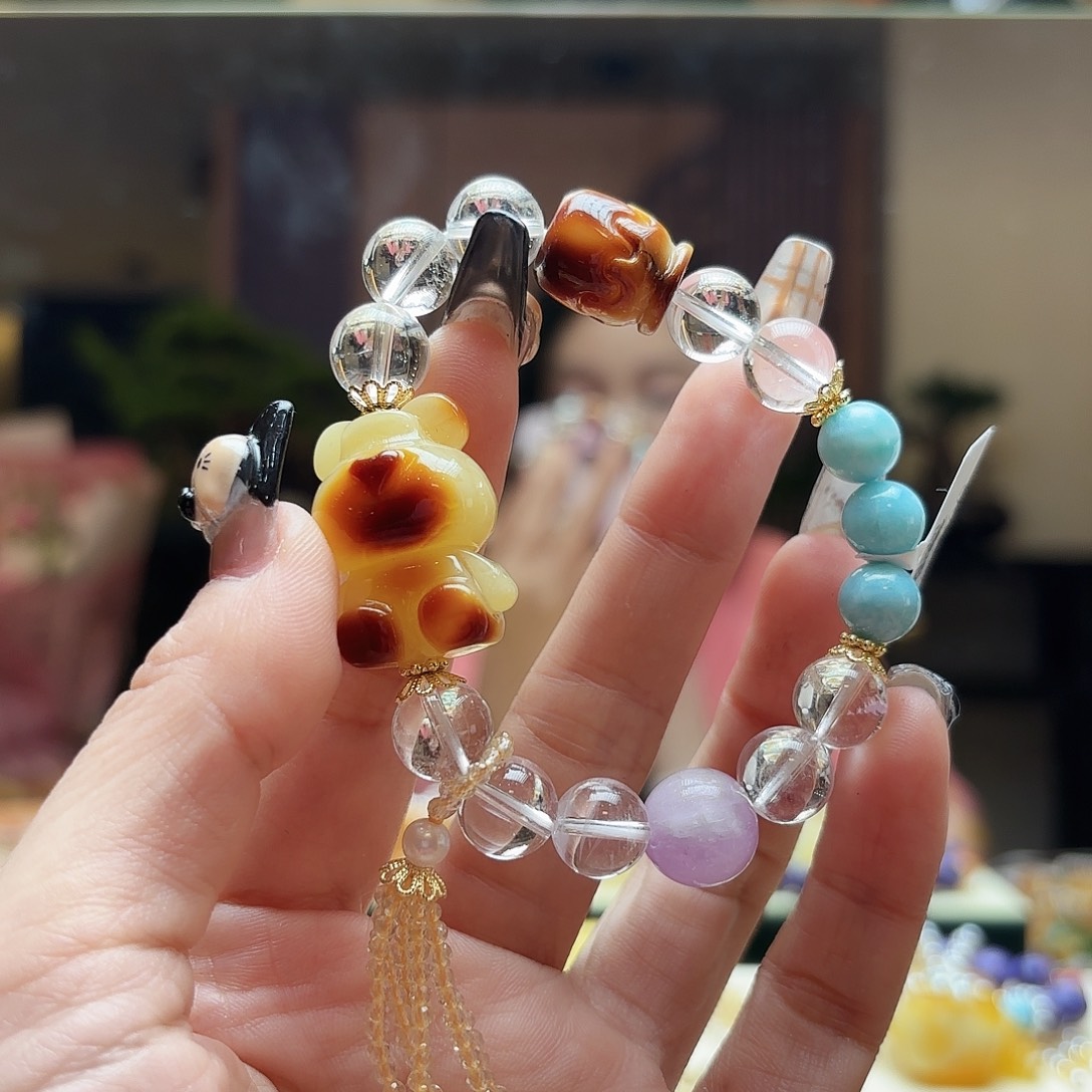 琥珀手链未镶嵌琥珀