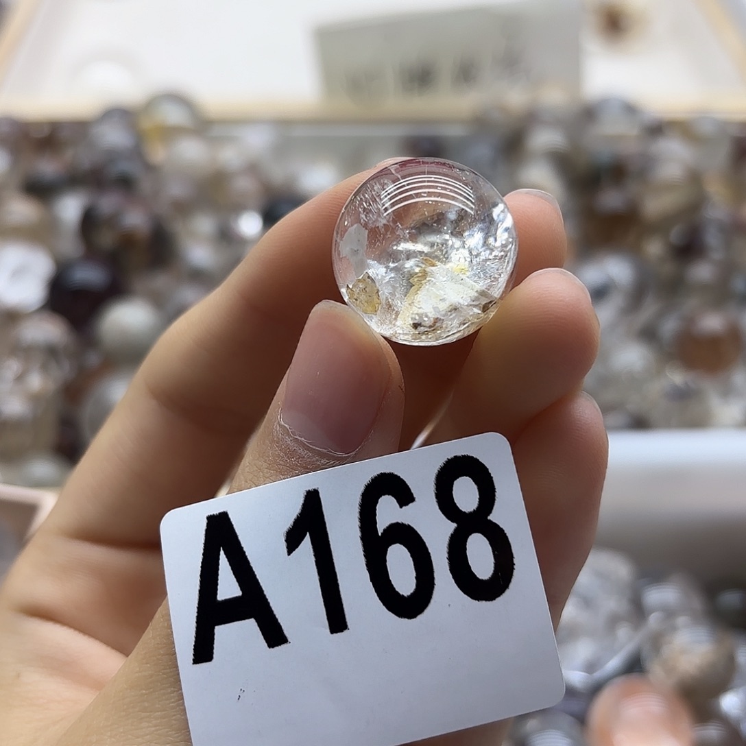汤***圆未镶嵌珠宝半成品水晶168