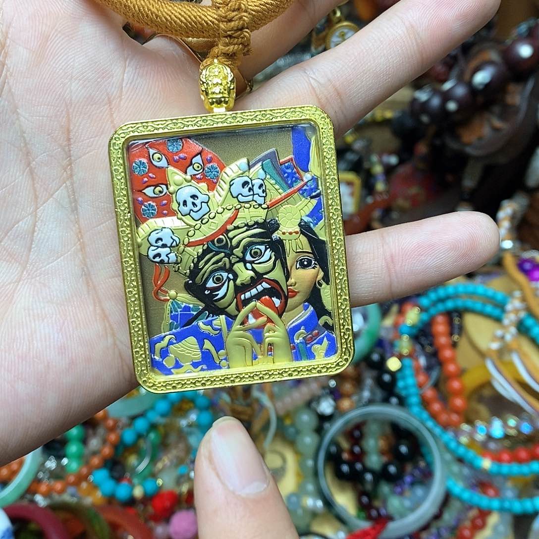 滴血莲花菩提吊坠