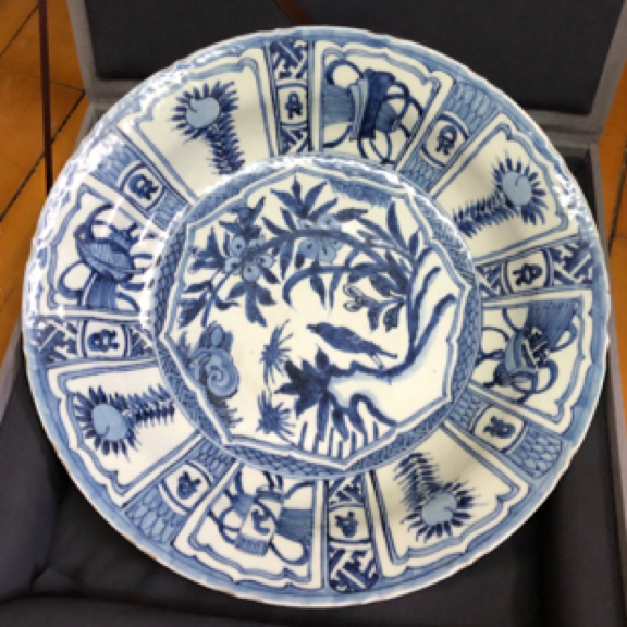 克拉克青花盘子超大全品