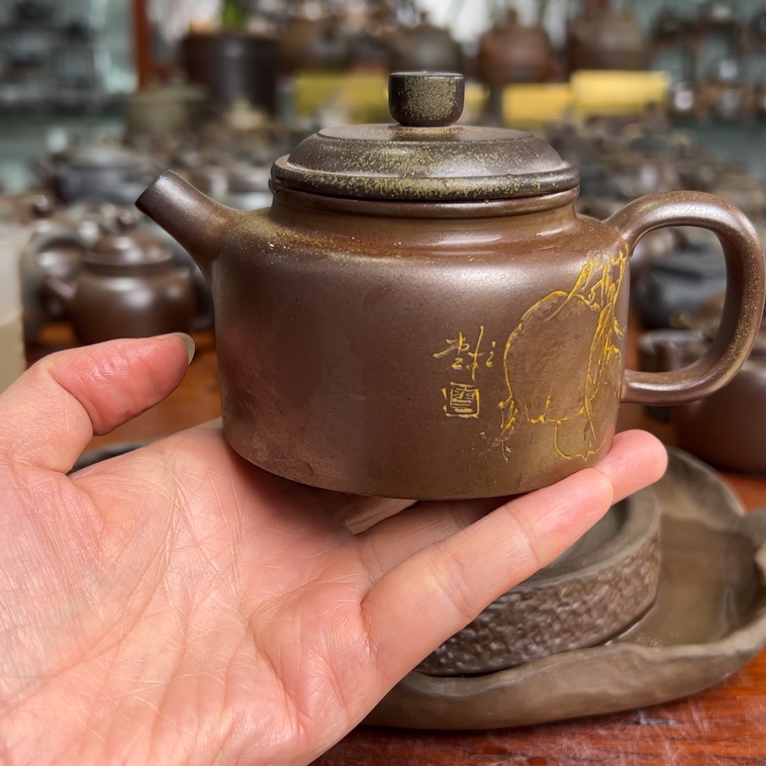贵台龙窑柴烧茶器A32