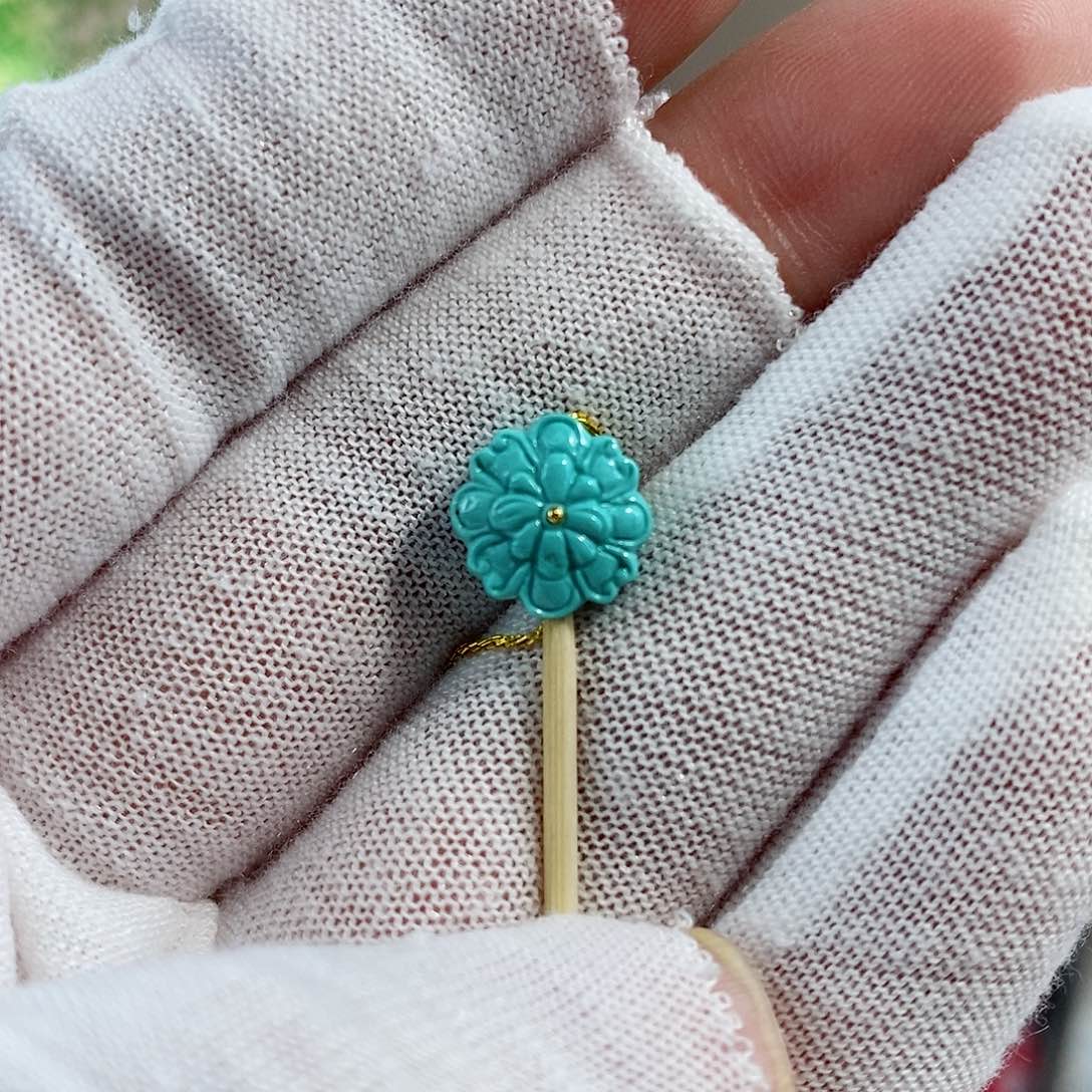 绿松石珠宝奇石未镶嵌