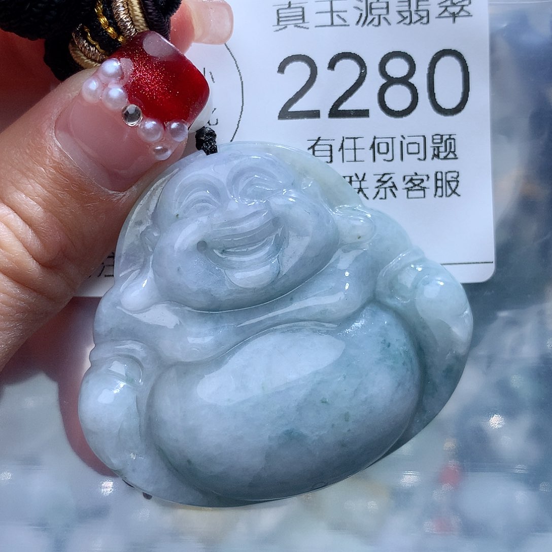 翡翠颈饰未镶嵌2280。