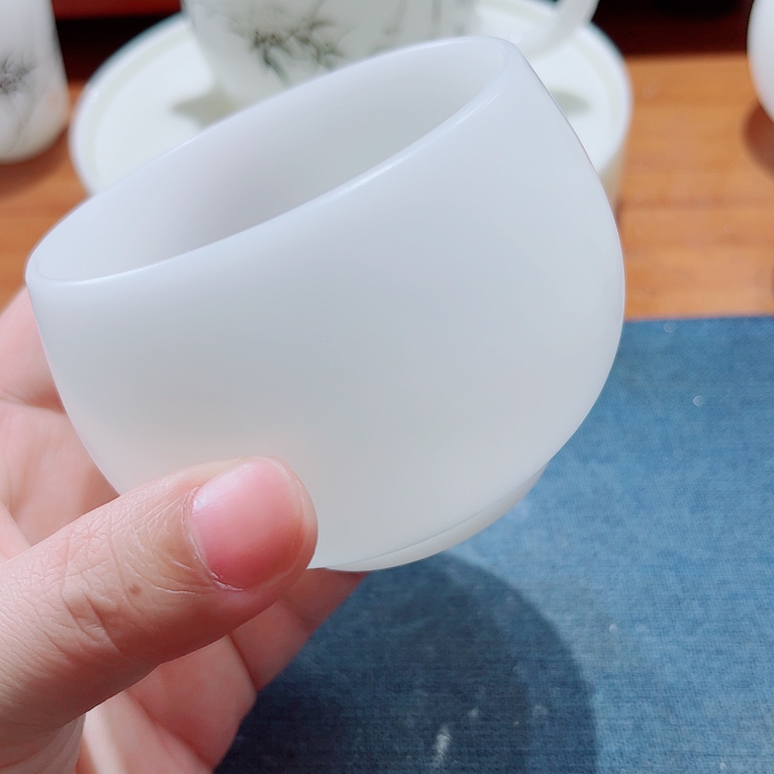 陶瓷素烧璞玉180ccccccc