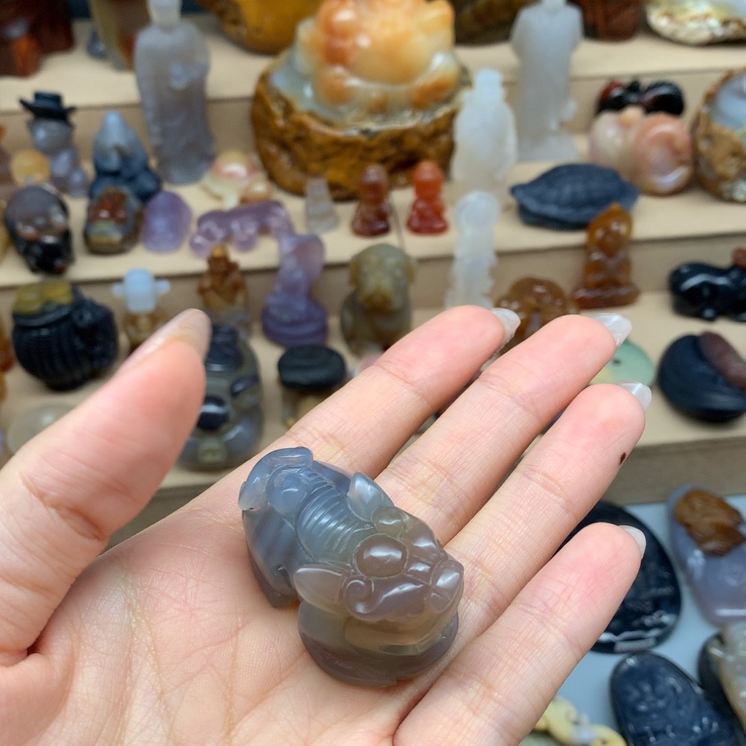 未镶嵌吊坠(赠链)玛瑙/玉髓