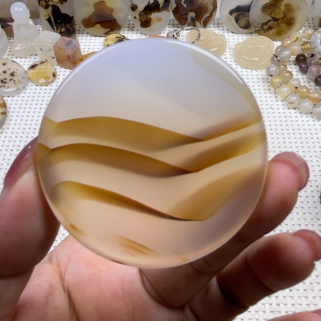 玛瑙/玉髓未镶嵌颈饰