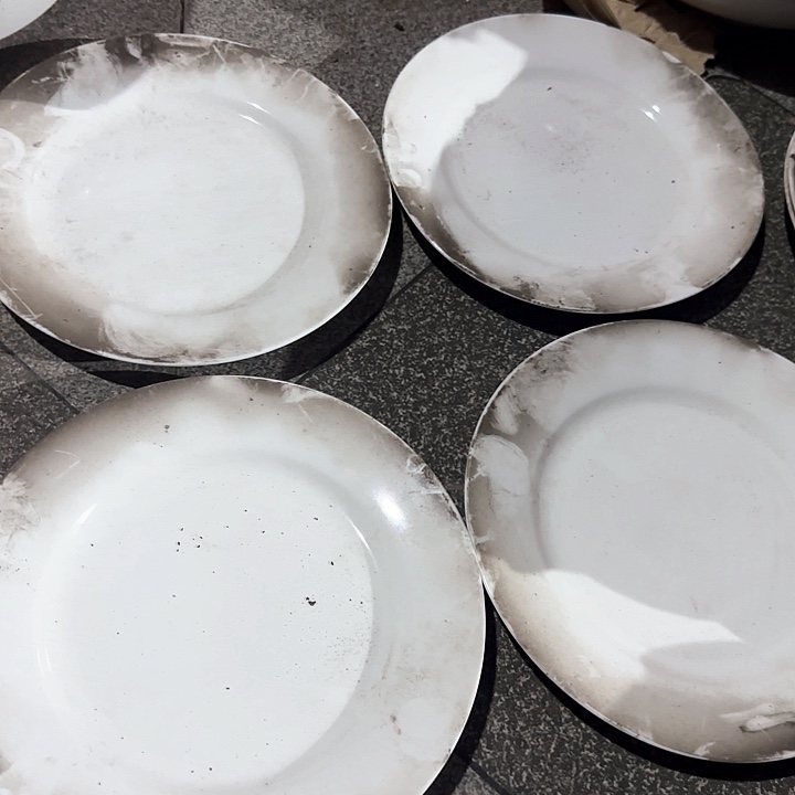 瓷片陶瓷盘子碗啥都有口径21公分