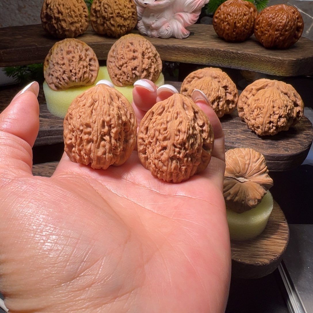 吊坠文玩核桃丑疆35