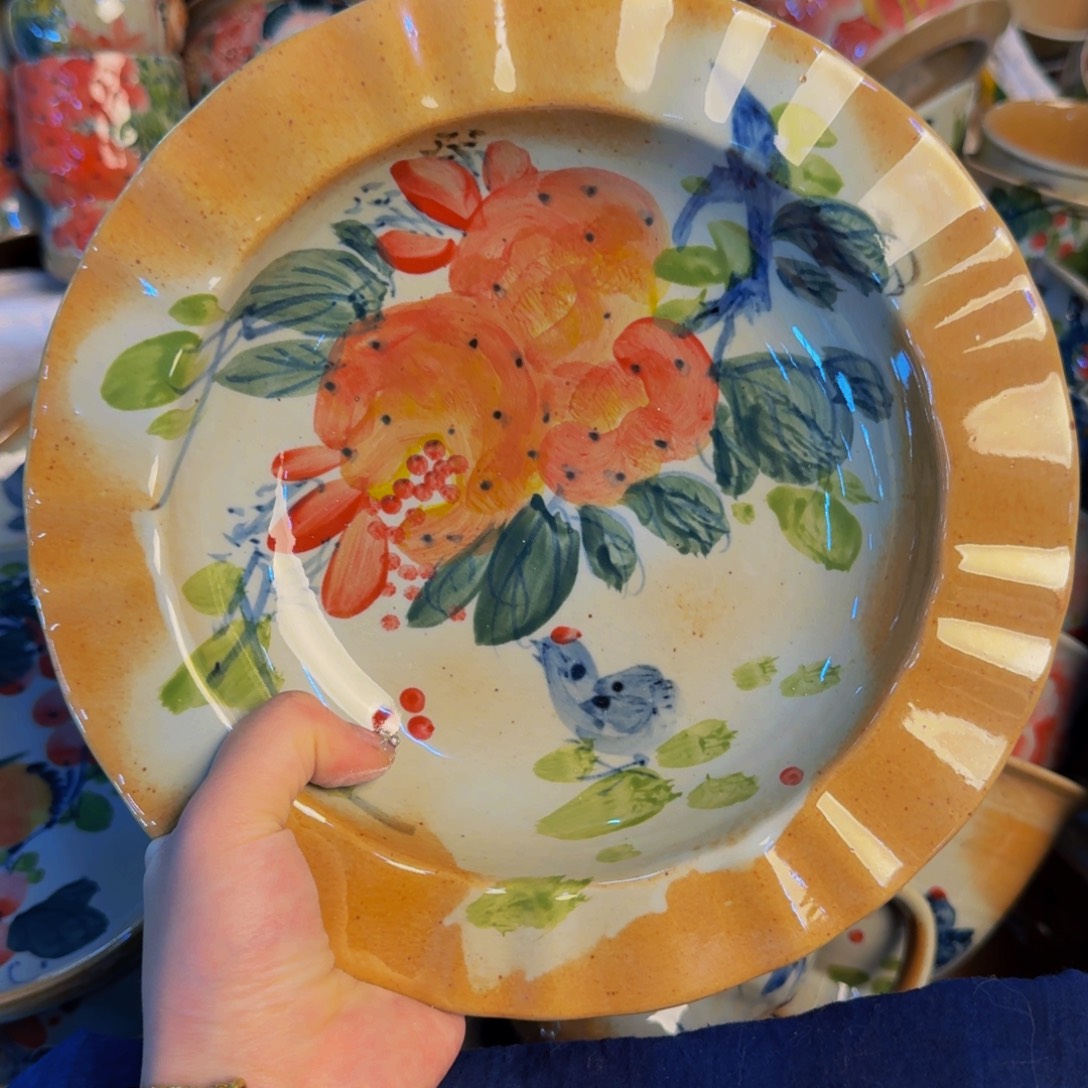 瓷片景德镇陶瓷手工手绘