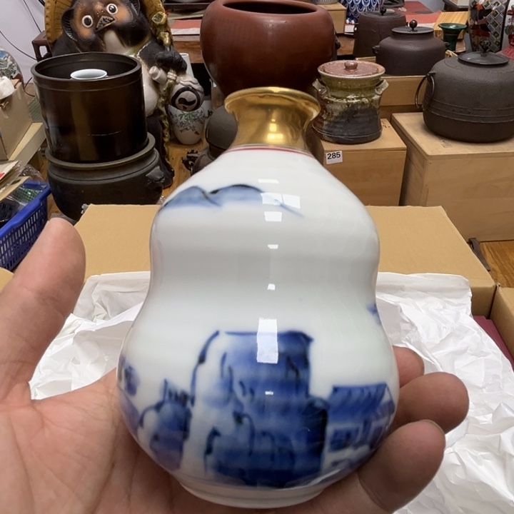 瓷片瓷器摆件工艺品摆件777 