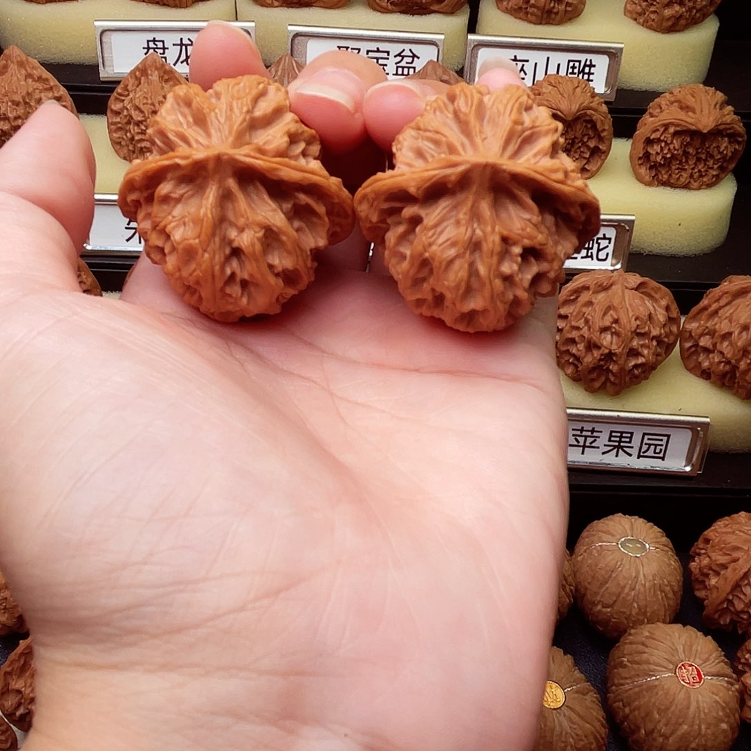 吊坠文玩核桃苹果园39全品6176