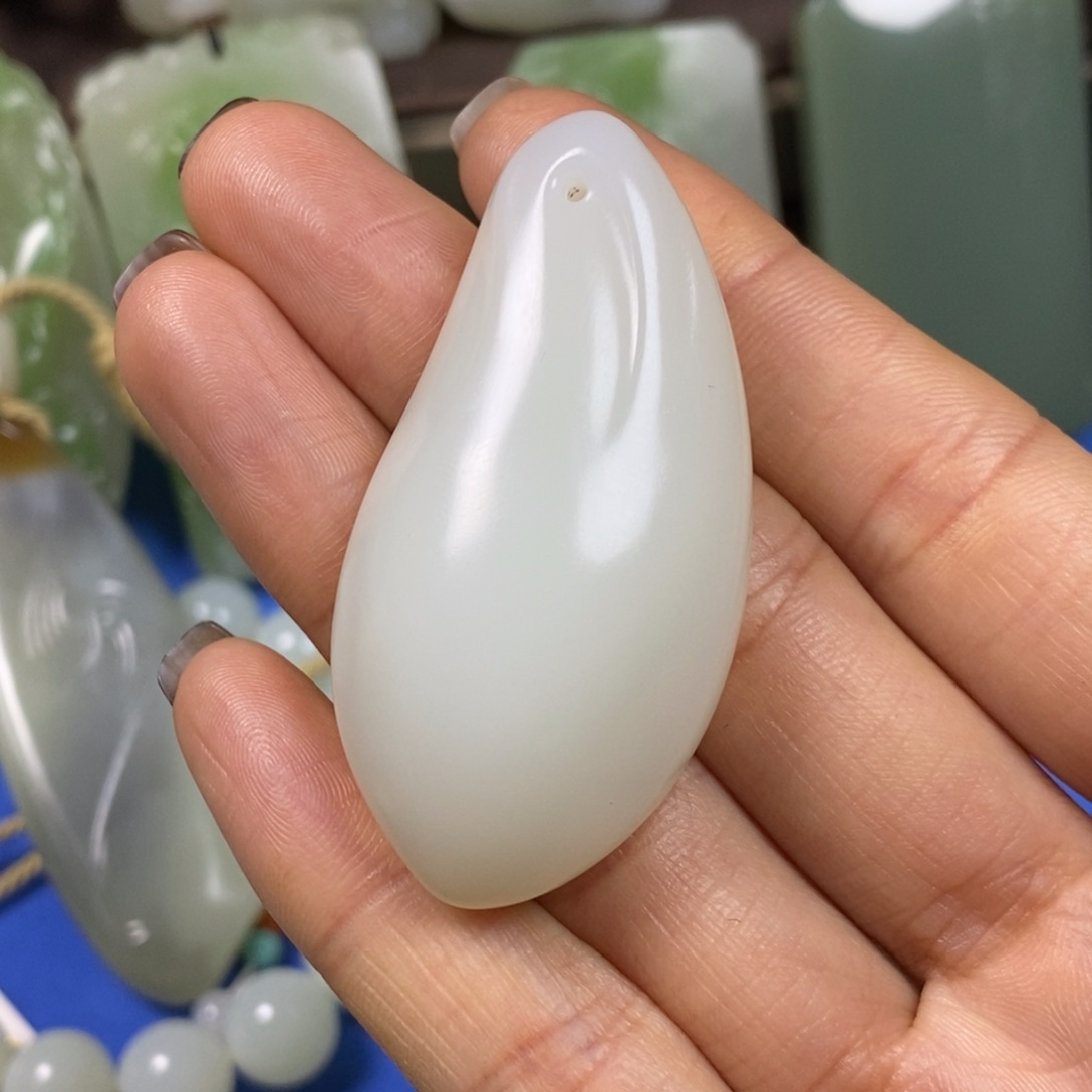 和田玉挂件未镶嵌冬*