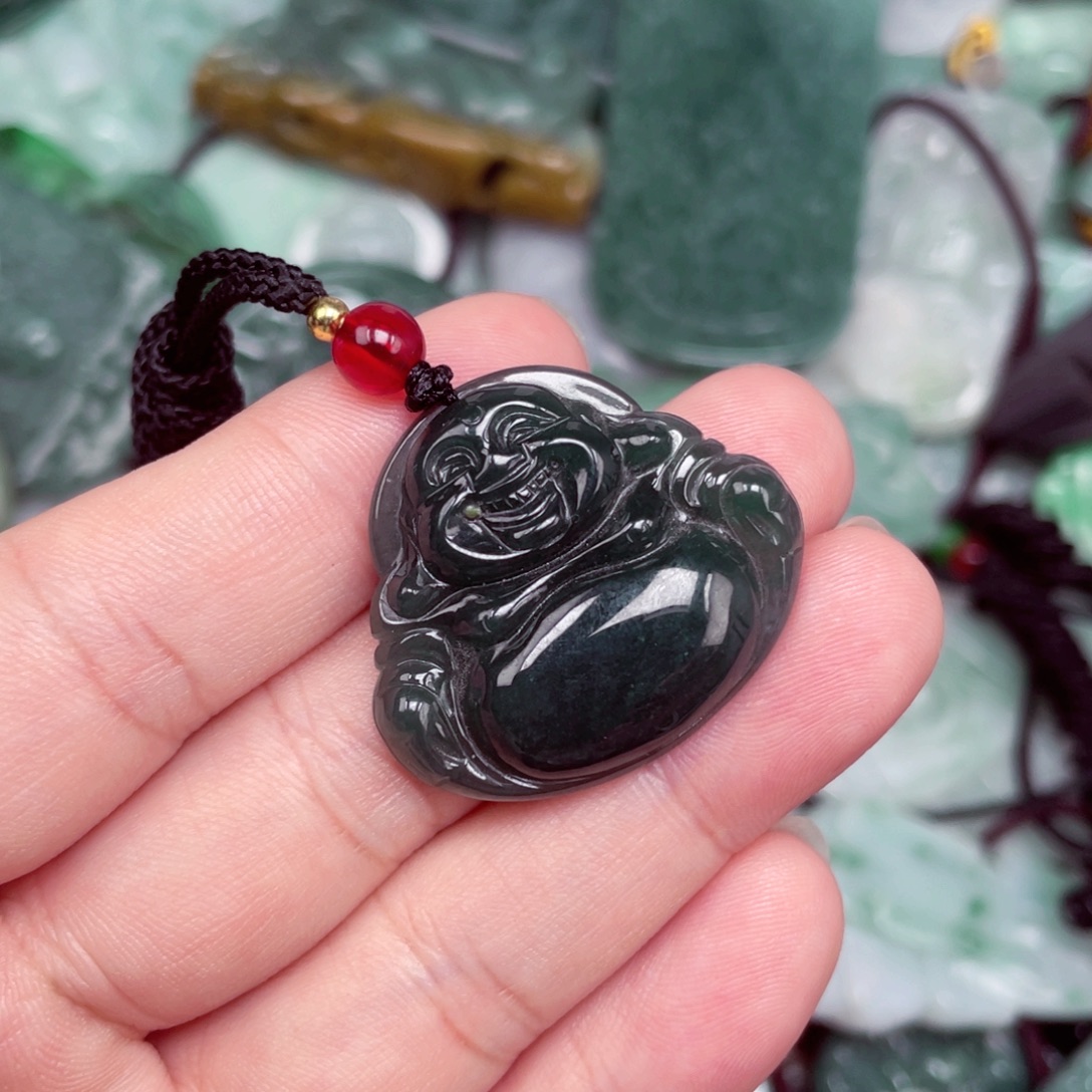 翡翠未镶嵌颈饰11111