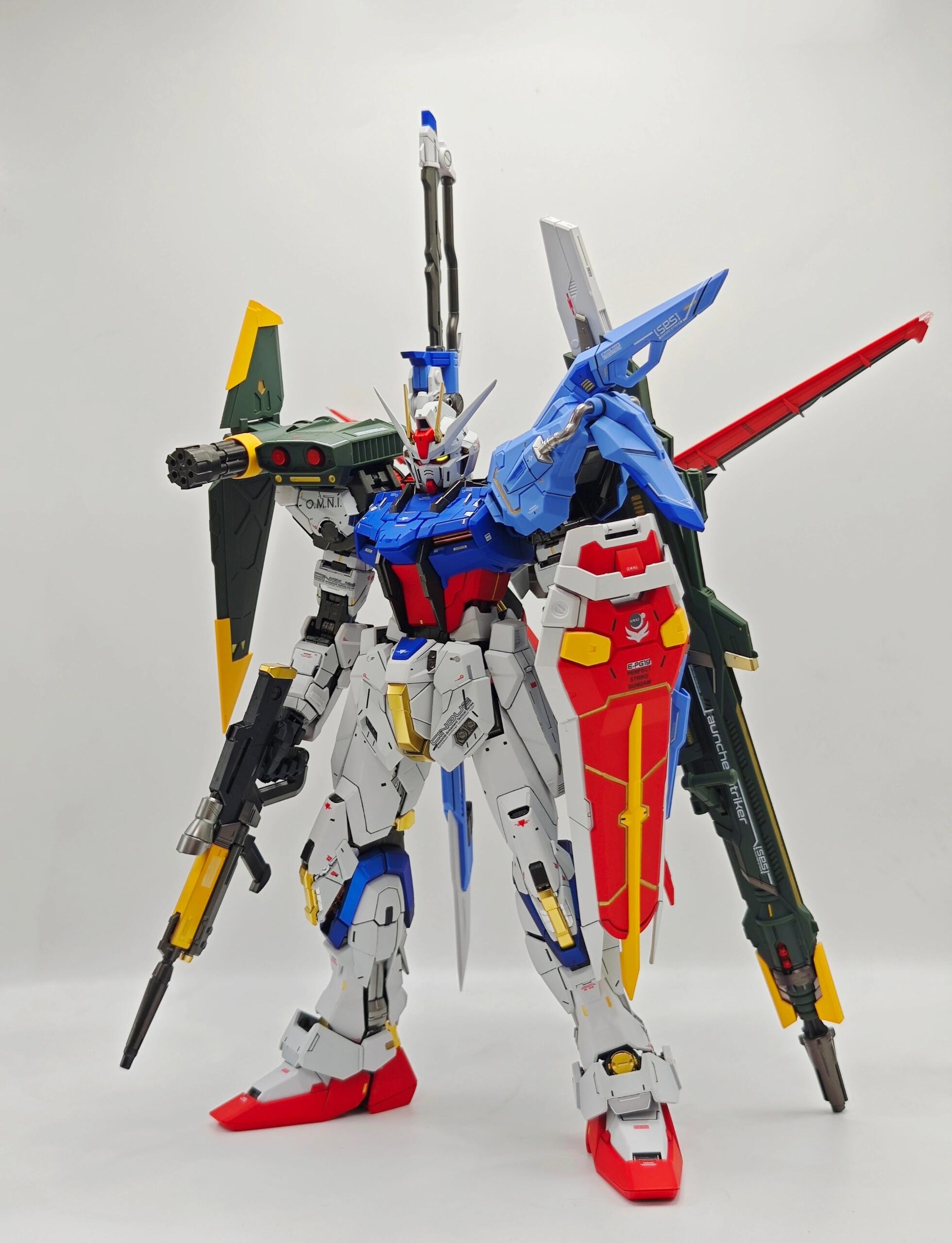 高达模型PG完美独角兽红龙异端菲尼克斯潮玩高达模型国模拼装机甲