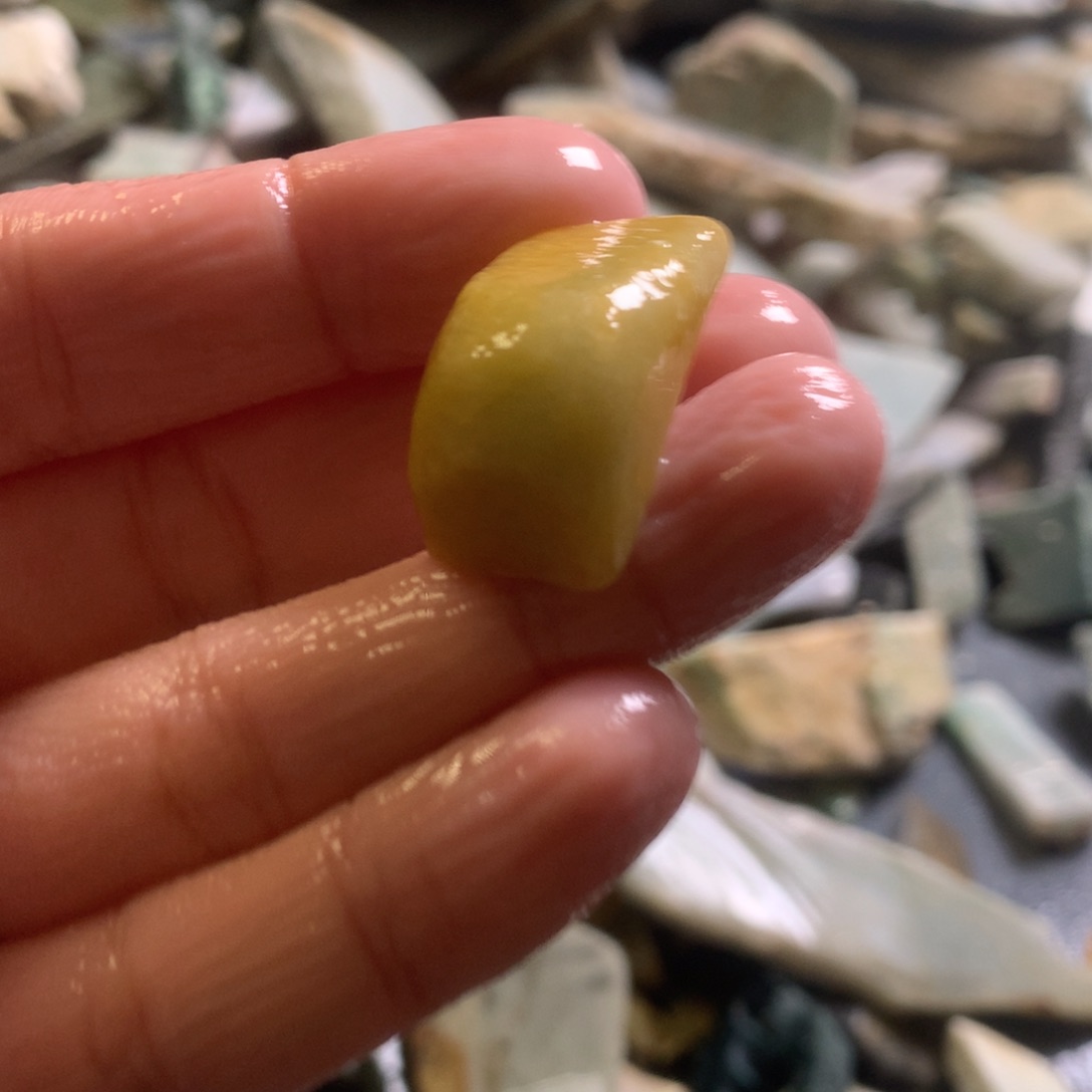 翡翠颈饰未镶嵌缅甸翡翠