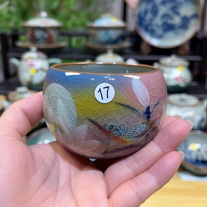 景德镇陶瓷手绘茶具