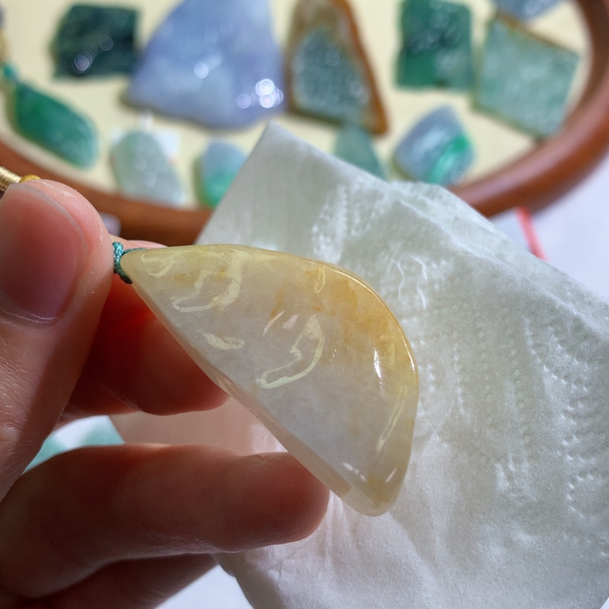 【闪购商品】翡翠吊坠(不含链)未镶嵌 8890