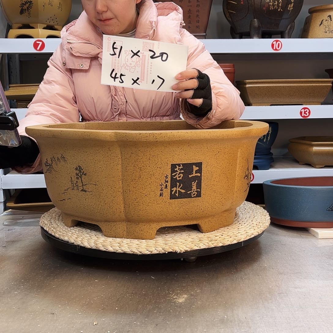 紫砂花盆紫砂花盆