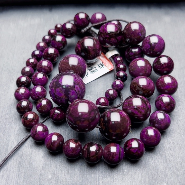 苏纪石（舒俱来）颈饰未镶嵌项链