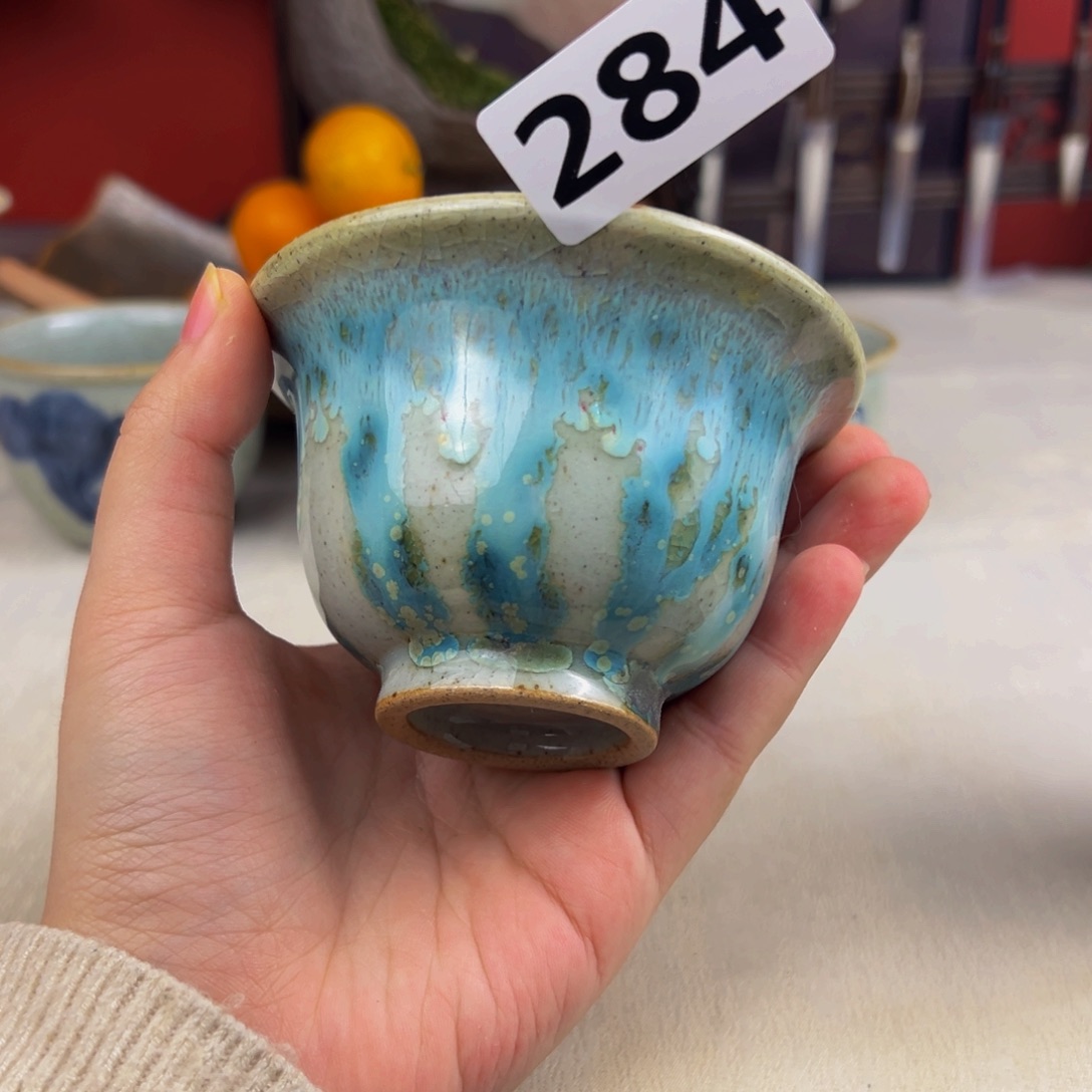 杯子纯手工柴烧主人杯