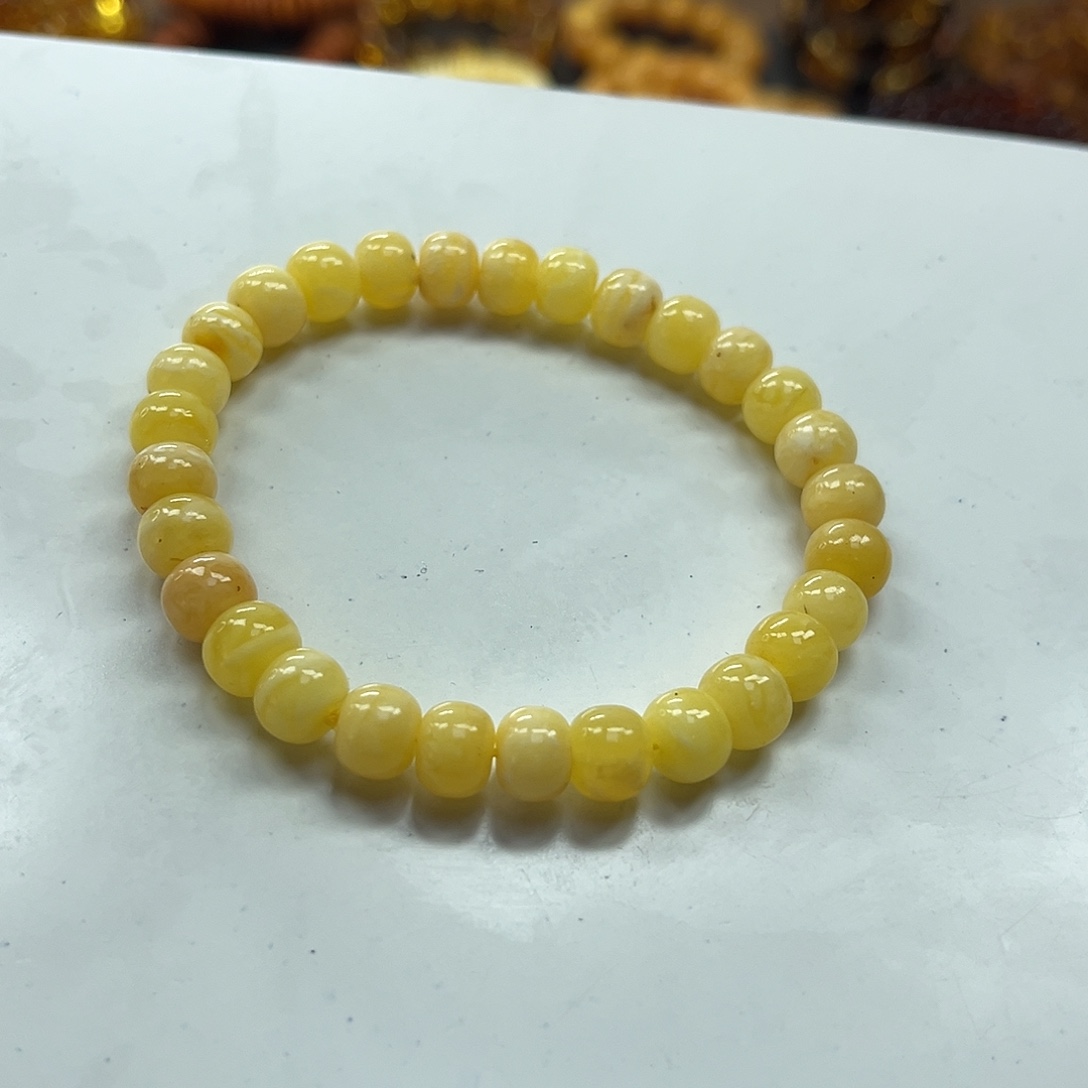 蜜蜡未镶嵌手串蜜蜡手串