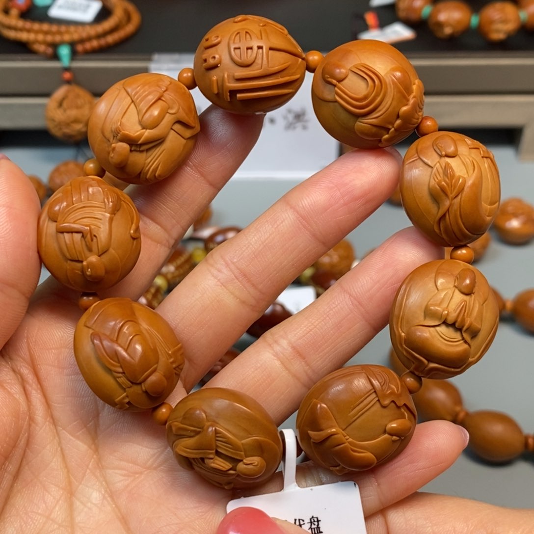 手串/手链橄榄核无相佛老周