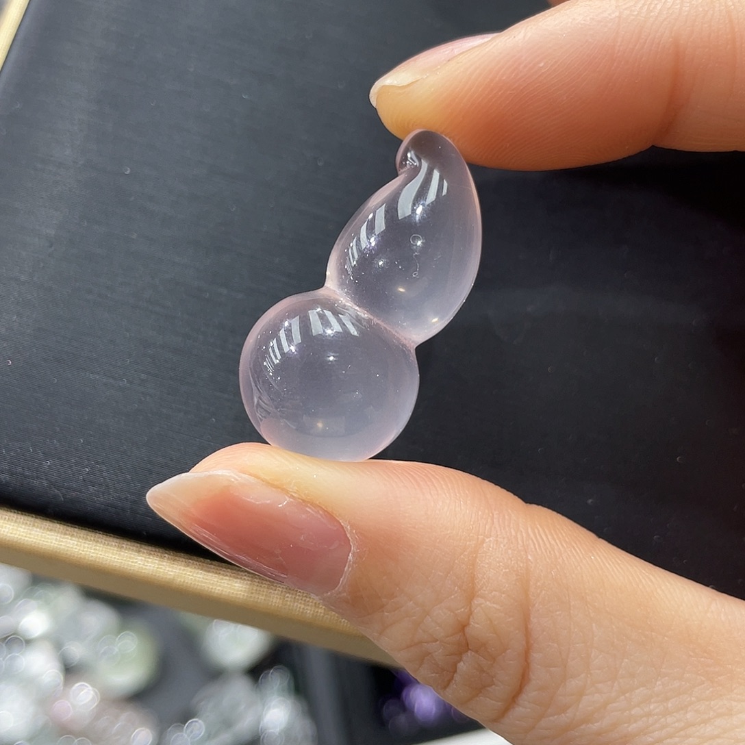 水晶珠宝半成品未镶嵌葫芦